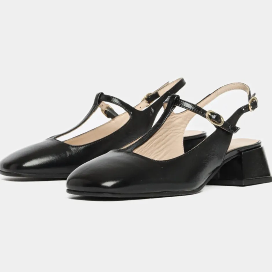 Bukela Paris Slingback Højhælede Sko, , 37*Dame Højhælede Sko