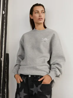 Sofie Schnoor ParisSW Sweatshirt, , L Grey Melange