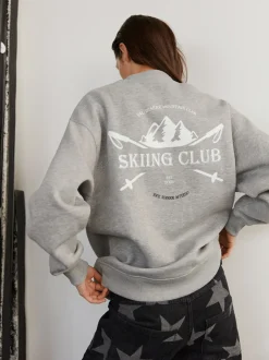 Sofie Schnoor ParisSW Sweatshirt, , L Grey Melange