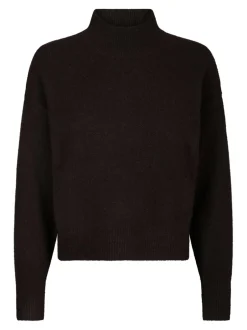 Best Neo Noir Paulina Striktrøje, , 36 Dark Brown