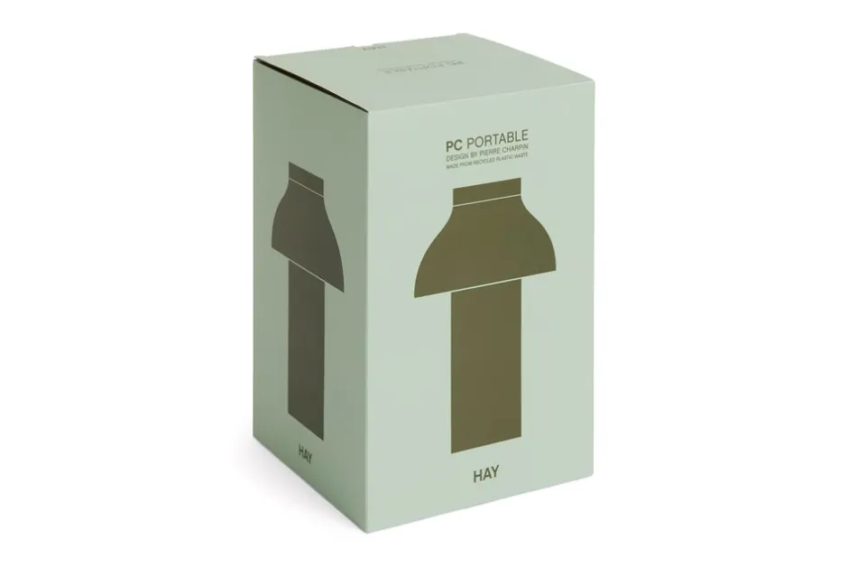 Discount HAY PC Portable Lampe, Olive