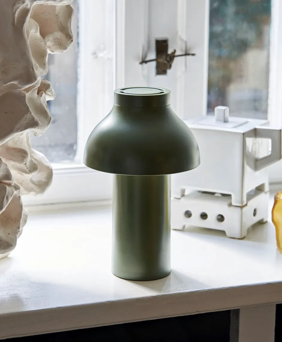 Discount HAY PC Portable Lampe, Olive