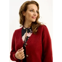 IN FRONT Pearl Cardigan, , L*Dame Cardigans