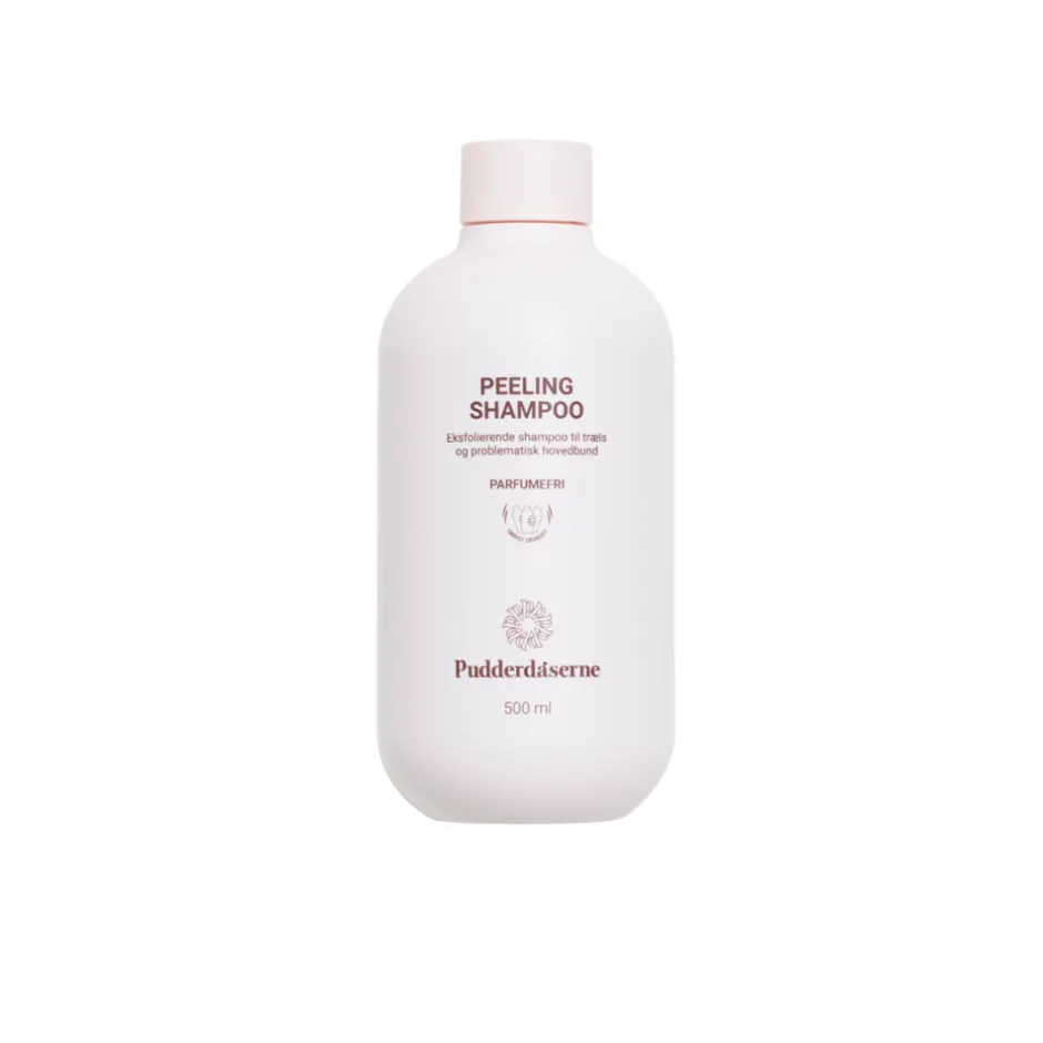 Pudderdåserne Peeling Shampoo, 500 ml* Hårpleje