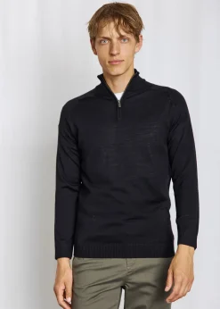 Bruun & Stengade Pelle Regular Fit Striktrøje, , L* Strik