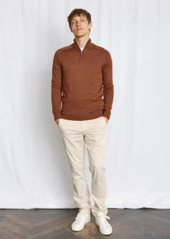 Bruun & Stengade Pelle Regular Fit Striktrøje, , M* Strik