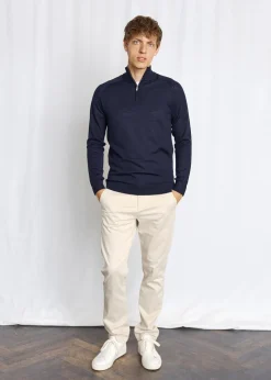 Bruun & Stengade Pelle Regular Fit Striktrøje, , L* Strik