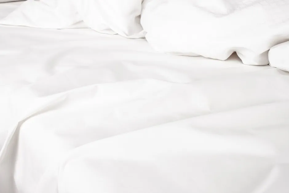 Sale Night and Day Percale Glat Lagen, , 150x260 cm Hvid