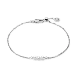 Hot Sif Jakobs Jewellery Perla Cinque Armbånd, , 18 cm Silver