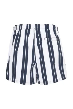 Solid Philip Stripe Badeshorts, , XL* Badetøj