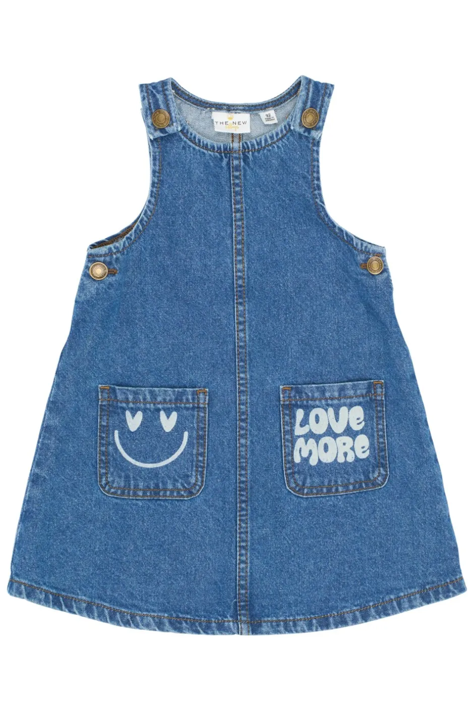 THE NEW Pida Denim Kjole, , 98 cm*Børn Kjoler