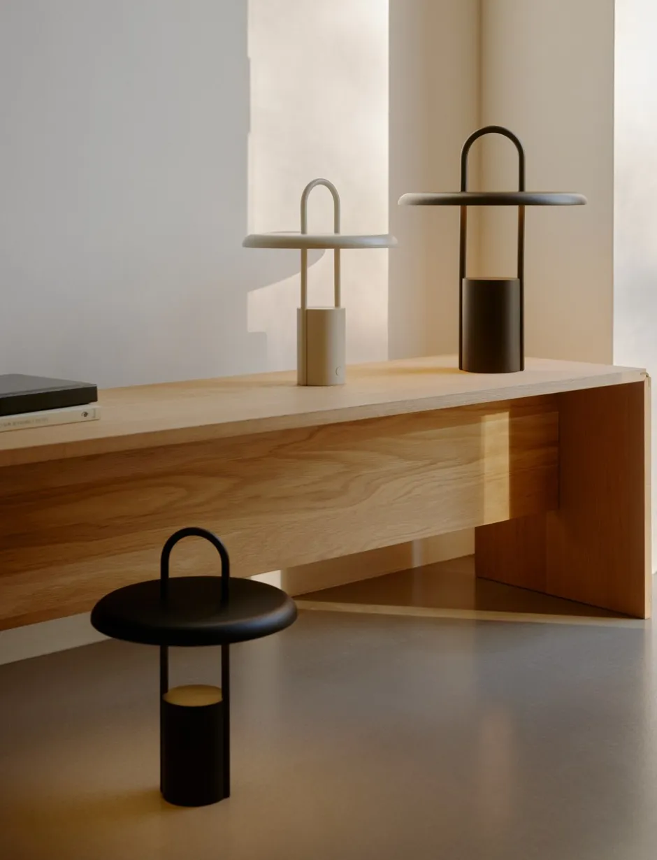Sale Stelton Pier Portable LED Lampe, Black