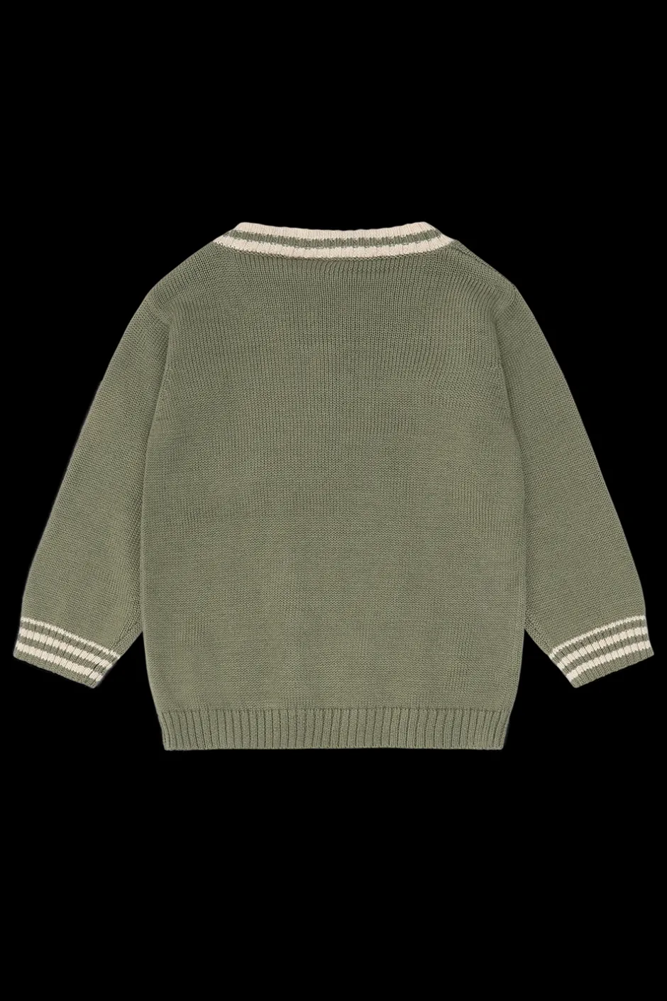 Hust & Claire Pilou Backhoe Striktrøje, , 80 cm*Børn Strik & Sweatshirts
