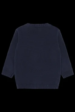 Clearance Hust & Claire Pilou Strong Man Striktrøje, , 86 cm More Navy