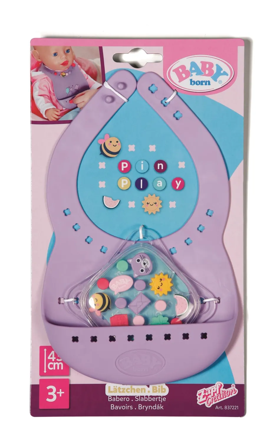 Discount Baby Born Pin Play Dukke Hagesmæk