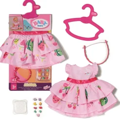 New Baby Born Pin Play Dukkekjole