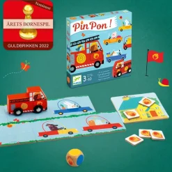 Djeco Pin Pon! Spil*Børn Spil & Puslespil