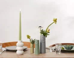 Best DOTTIR Pipanella Flock 3-pak Vase, Nordic Fjord