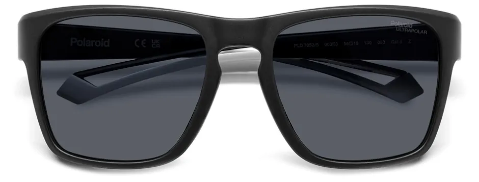 Sale Polaroid PLD 7052/S Solbriller, Matte Black