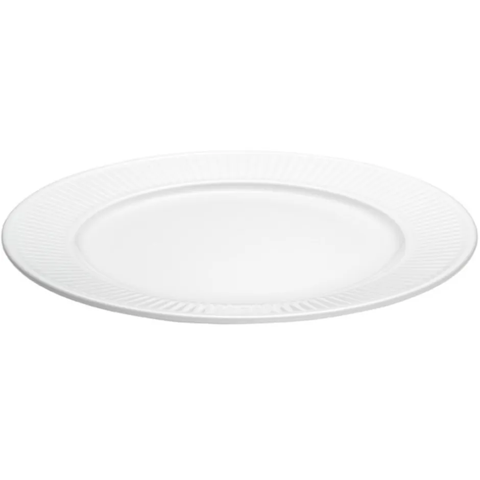 Pillivuyt Plisse Middagstallerken, , Ø28 cm Hvid