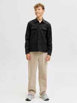 Jack & Jones Junior Point Commute Travel Skjorte, , 140 cm*Børn Skjorter