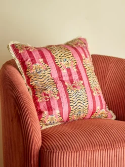 Discount Bloomingville Poirino Pude, , 45x45 cm Pink