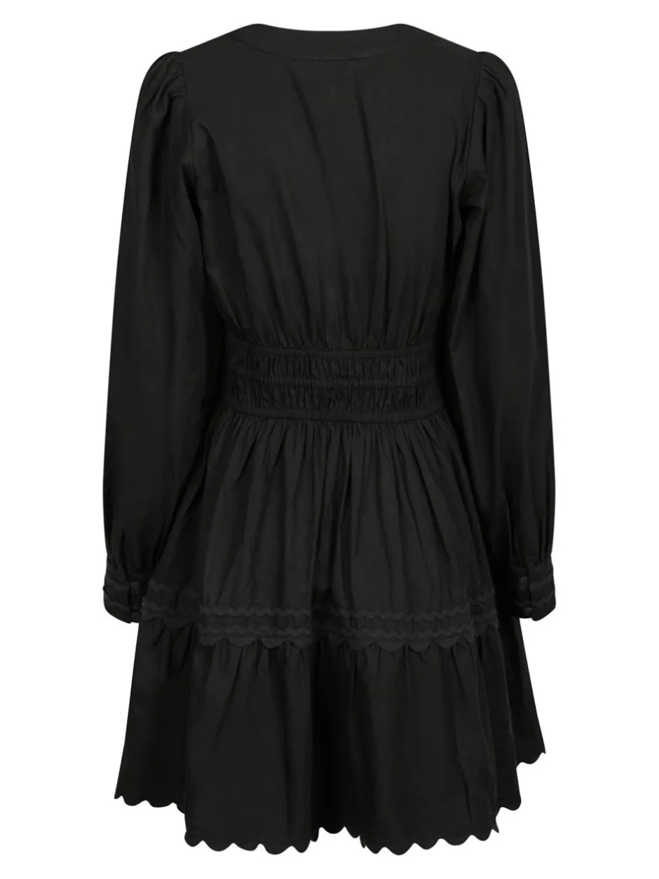 Best Neo Noir Polaris C Poplin Kjole, , 34 Black