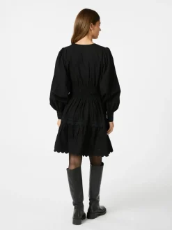 Best Neo Noir Polaris C Poplin Kjole, , 34 Black