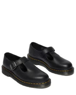 Best Dr. Martens Polley Sko, , 43 Black