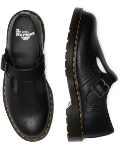 Best Dr. Martens Polley Sko, , 43 Black