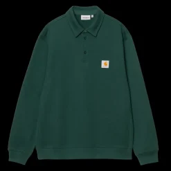 Carhartt WIP Polo Sweatshirt, , M* Sweatshirts & Trøjer|T-Shirts & Poloer
