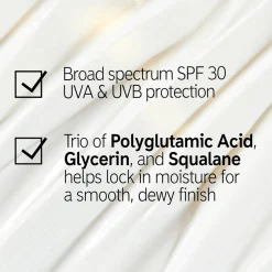 The Inkey List Polyglutamic Acid Dewy Sunscreen, , 50 ml* Solbeskyttelse