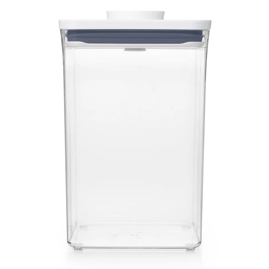 Sale OXO POP Container Kvadratisk Opbevaringsboks, , 4200 ml Transparent/White