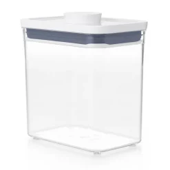 Online OXO POP Container Rektangulær Opbevaringsboks, , 1600 ml Transparent/White