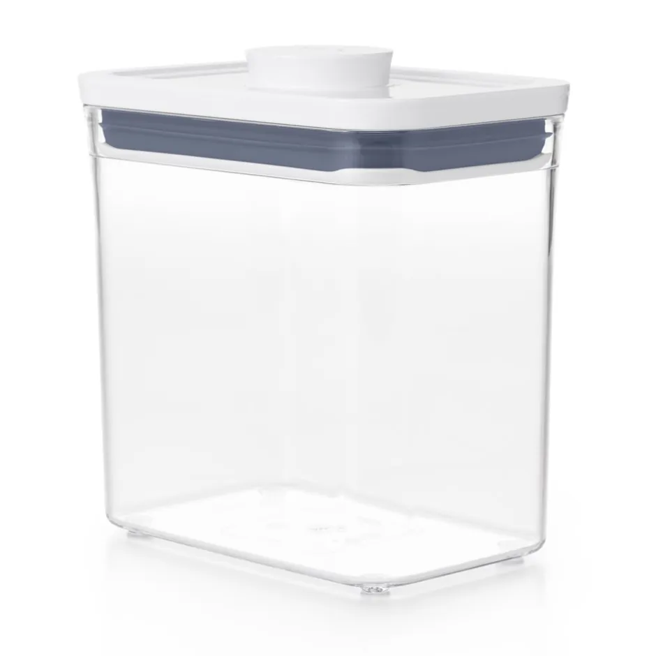 Online OXO POP Container Rektangulær Opbevaringsboks, , 1600 ml Transparent/White