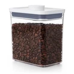 Online OXO POP Container Rektangulær Opbevaringsboks, , 1600 ml Transparent/White