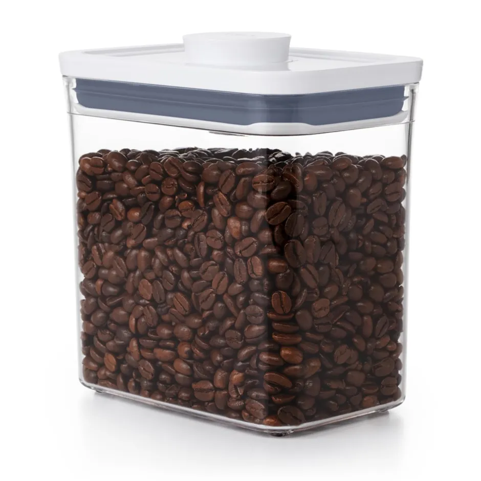 Online OXO POP Container Rektangulær Opbevaringsboks, , 1600 ml Transparent/White