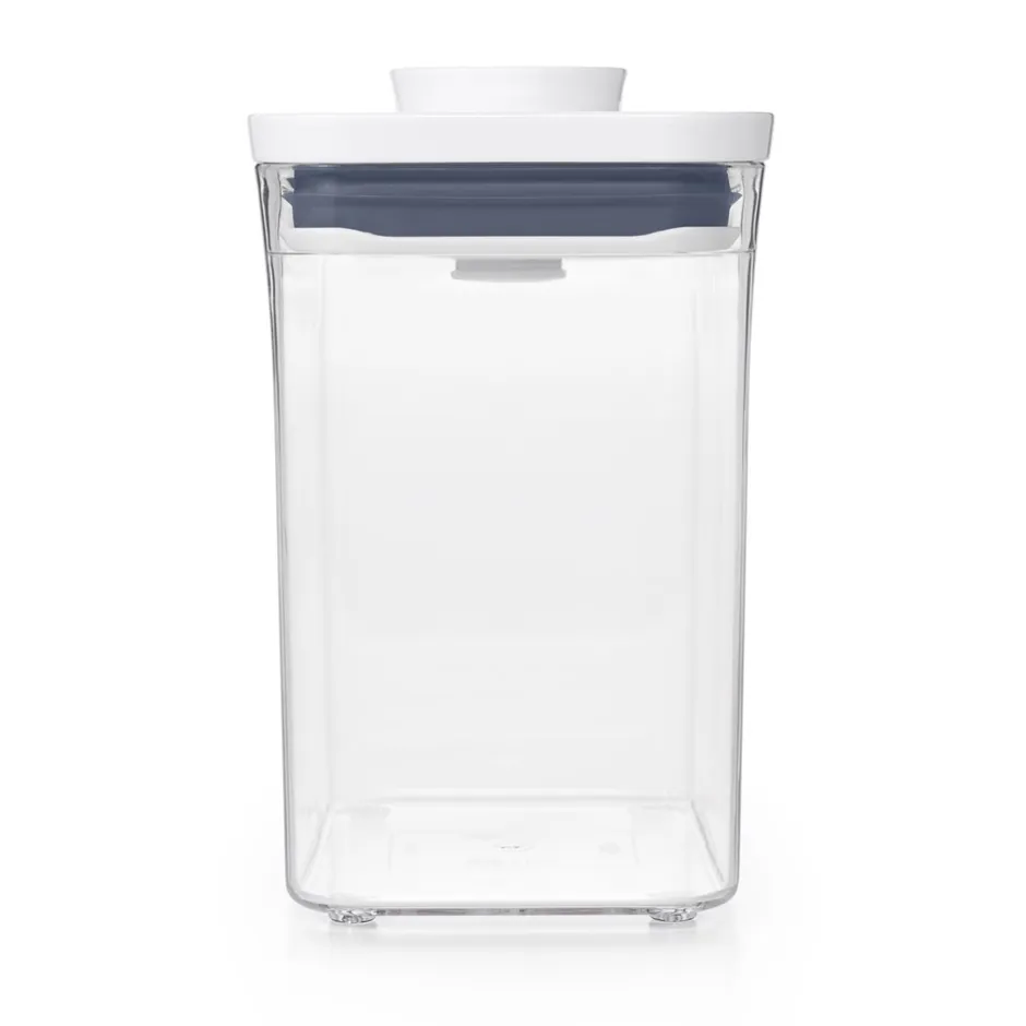 Online OXO POP Container Rektangulær Opbevaringsboks, , 1600 ml Transparent/White