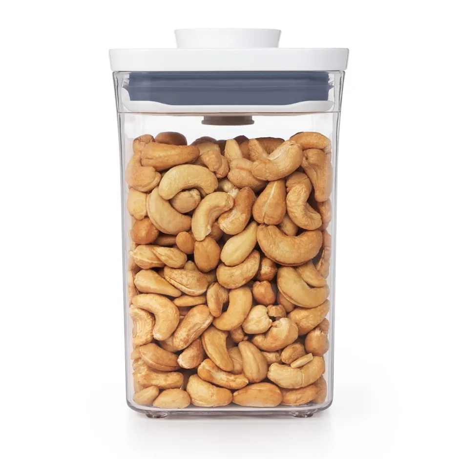 Online OXO POP Container Rektangulær Opbevaringsboks, , 1600 ml Transparent/White