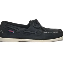 Sale Sebago Portland Flesh Out Sejlersko, , 42 Sort