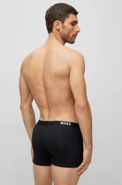 Outlet Boss Black Power 3-pak Underbukser, , XL Hvid/Grå/Sort