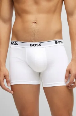 New Boss Black Power 3-pak Underbukser, , XXL Hvid