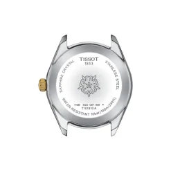 Tissot PR 100 Sport Chic T101.910.22.111.00 Dameur, /Guld, 36 mm*Dame Ure