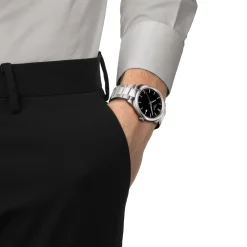Outlet Tissot PR 100 T150.410.11.051.00 Herreur, , 40 mm Steel/Black