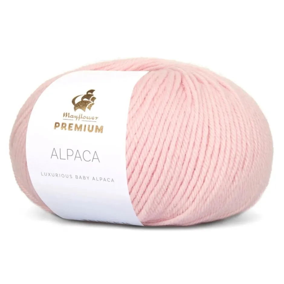 Online Mayflower Premium Alpaca Garn, , 50 g 030 Pastelrosa