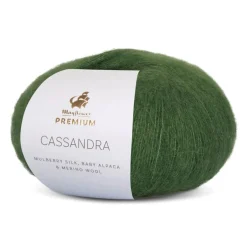 Best Mayflower Premium Cassandra Garn, , 25 g 017 Bregne