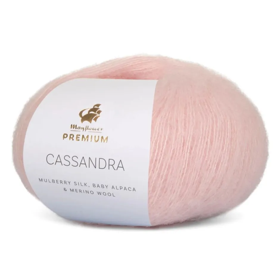 Online Mayflower Premium Cassandra Garn, , 25 g 028 Sart Rosa