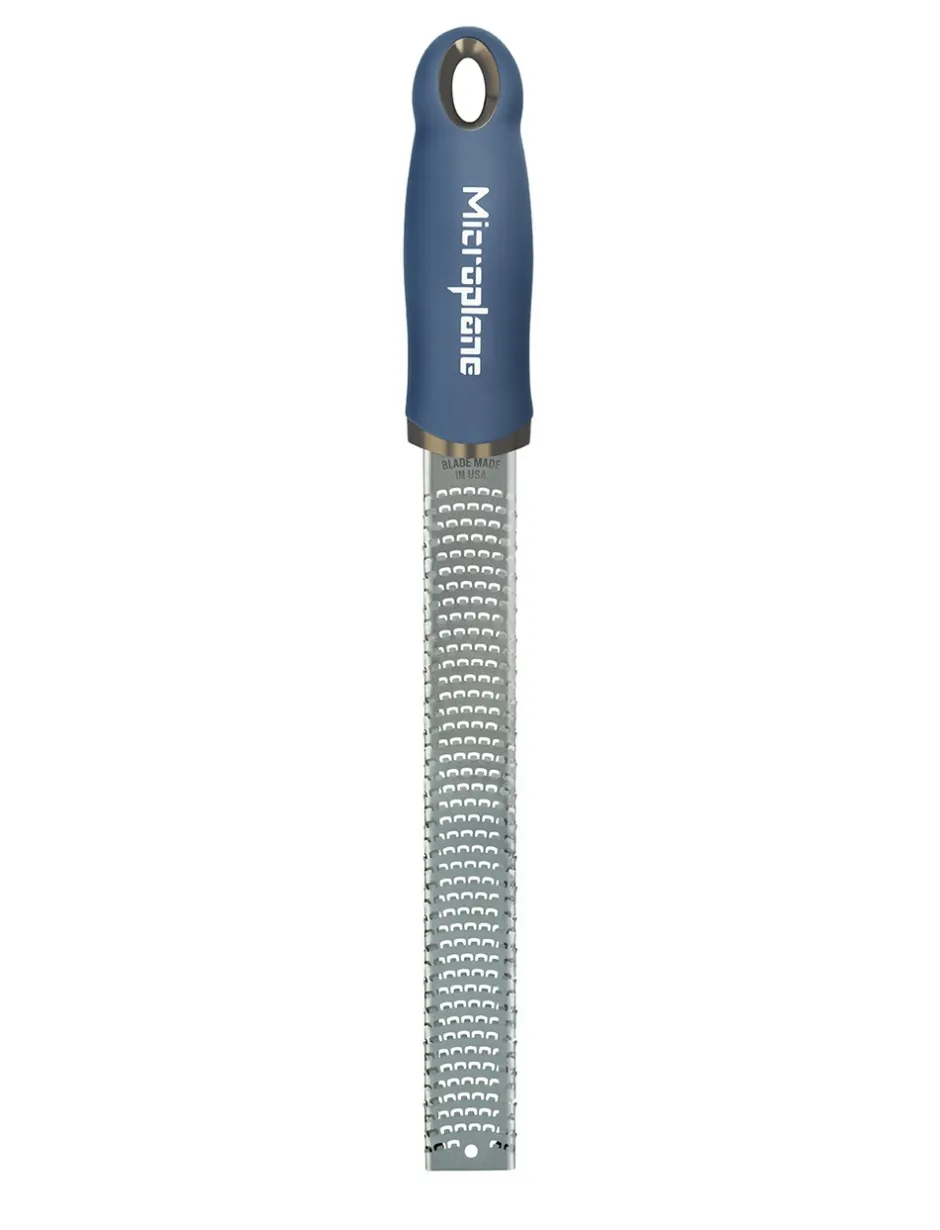 Outlet Microplane Premium Classic Zester Rivejern, Denim Blå