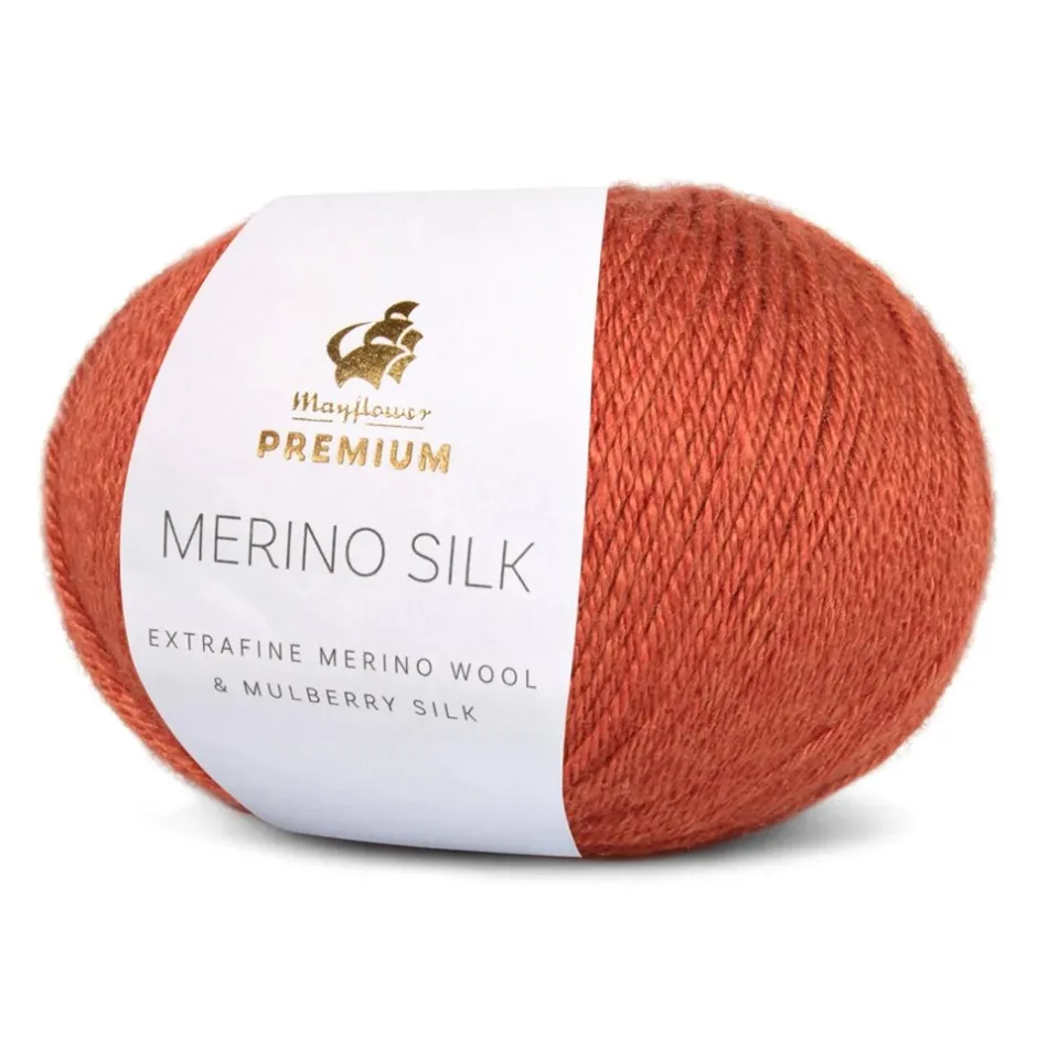 Outlet Mayflower Premium Merino Silk Garn, , 25 g 016 Rav