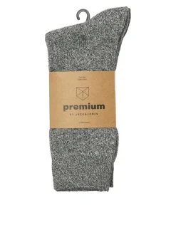 Outlet Jack&Jones Premium 2-pak Strømper, , One Size Silver Linning
